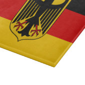 Deutschland-Flagge Schneidebrett (Ecke)