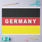 Deutschland-Flagge Seidenpapier (Basteln)