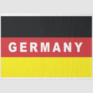 Deutschland-Flagge Seidenpapier