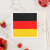Deutschland-Flagge Serviette (Beispiel)