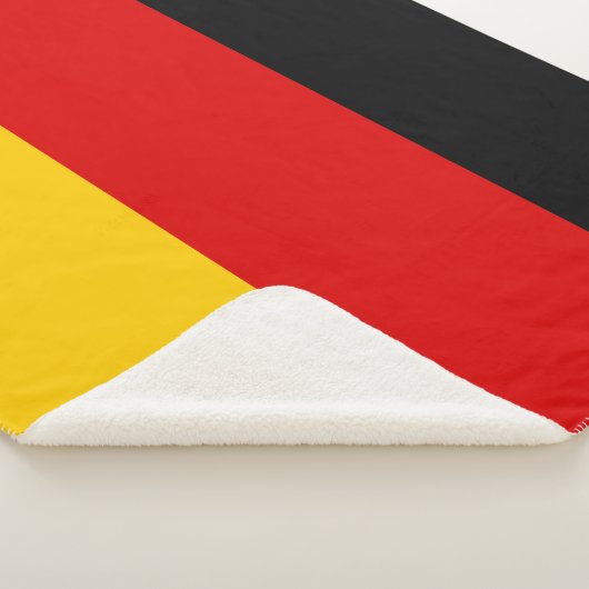 Deutschland-Flagge Sherpadecke (3/4)