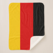 Deutschland-Flagge Sherpadecke (Vorderseite)