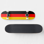 Deutschland-Flagge Skateboard (Horizontal)