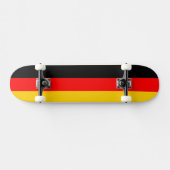 Deutschland-Flagge Skateboard (Horizontal)