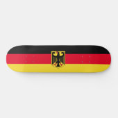 Deutschland-Flagge Skateboard (Horizontal)