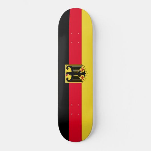 Deutschland-Flagge Skateboard (Vorderseite)