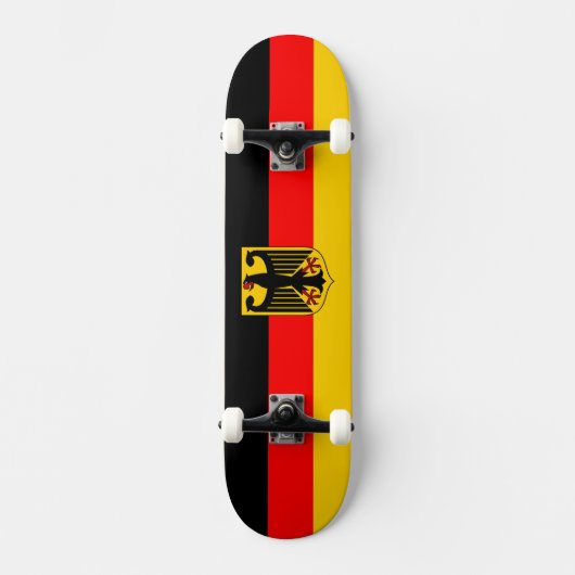Deutschland-Flagge Skateboard (Vorderseite)