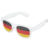 Deutschland Flagge - Sonnenbrille (Schrägansicht)