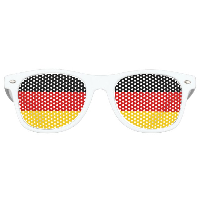 Deutschland Flagge - Sonnenbrille (Vorderseite)
