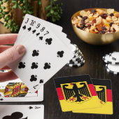 Deutschland-Flagge Spielkarten (In Situ)