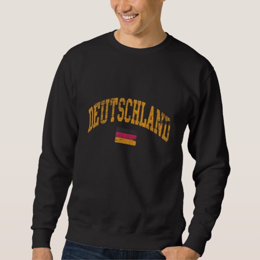 Deutschland-Flagge Sweatshirt (Vorderseite)