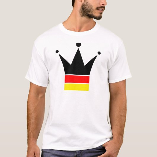 Deutschland-Flagge T-Shirt (Vorderseite)