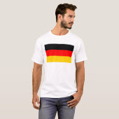 Deutschland-Flagge T-Shirt (Vorne ganz)