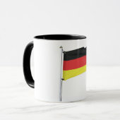 Deutschland-Flagge Tasse (Vorderseite Links)