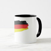 Deutschland-Flagge Tasse (VorderseiteRechts)