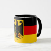 Deutschland-Flagge Tasse (VorderseiteRechts)