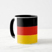 Deutschland-Flagge Tasse (Vorderseite Links)