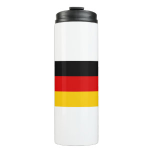 Deutschland - Flagge Thermosbecher