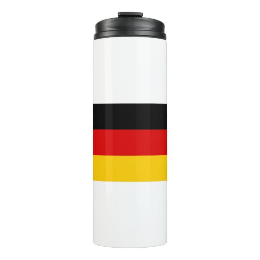 Deutschland - Flagge Thermosbecher (Vorderseite)