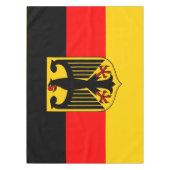 Deutschland-Flagge Tischdecke (Vorderseite)