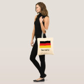 Deutschland-Flagge Tragetasche (Vorderseite (Model))