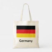 Deutschland-Flagge Tragetasche (Rückseite)