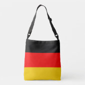 Deutschland-Flagge Tragetaschen Mit Langen Trägern (Rückseite)