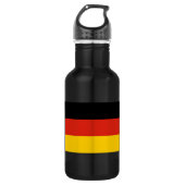 Deutschland-Flagge Trinkflasche (Vorderseite)