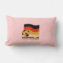Deutschland Flagge und Fußball-Ball graue Grenze