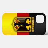 Deutschland - Flagge und Wappen Case-Mate iPhone Hülle (Rückseite (Horizontal))