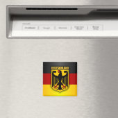 Deutschland - Flagge und Wappen Magnet (In Situ (Geschirrspüler))