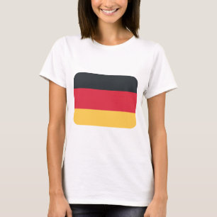 Deutschland-Flagge unter Verwendung Twitter emoji T-Shirt
