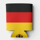 Deutschland - Flagge Verführerisches Patriotikum Dosenkühler (Rückseite)