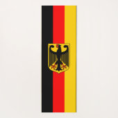 Deutschland-Flagge Yogamatte (Rückseite)