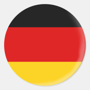 Deutschland-Flaggen-Aufkleber Runder Aufkleber