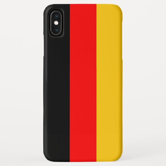 Deutschland - Flaggen Deutschland Case-Mate iPhone Hülle (Rückseite)