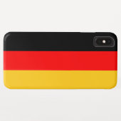 Deutschland - Flaggen Deutschland Case-Mate iPhone Hülle (Rückseite (Horizontal))