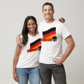 DEUTSCHLAND (FLAGGEN-LINIE) T-Shirt (Unisex)