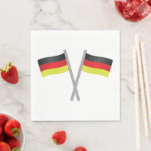Deutschland Flaggen Napkins Serviette (Beispiel)
