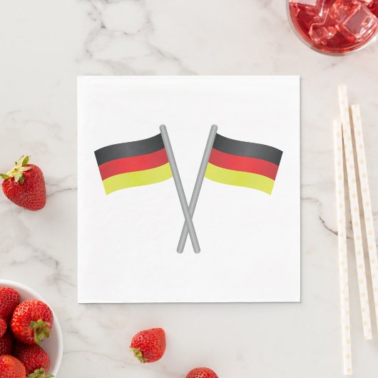 Deutschland Flaggen Napkins Serviette