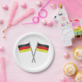 Deutschland Flaggen Papier Teller (Party)
