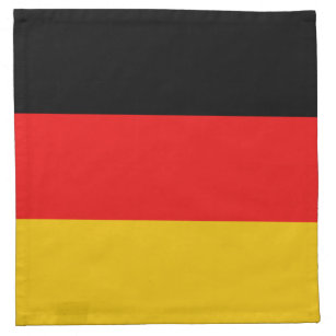 Deutschland-Flaggen-Serviette Serviette