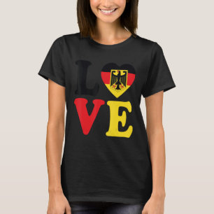 Deutschland - Flaggencharakter für Männer Frauen M T-Shirt