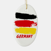 Deutschland-Flaggendesigns Keramikornament (Rechts)