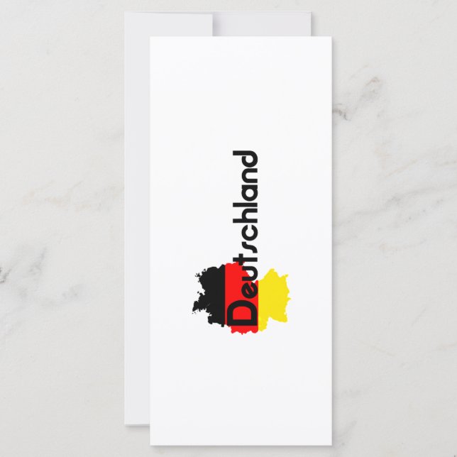 Deutschland Flaggenfarben! (Vorderseite)