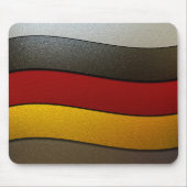Deutschland - Flaggenfarben-Chrome von Shirley Tay Mousepad (Vorne)