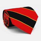 Deutschland Flaggenfarben Elegant Krawatte (Gerollt)