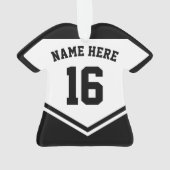 Deutschland Flaggenhockey-Logo, Name & Nummer Jers Ornament (Rückseite)