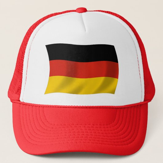 Deutschland-Flaggenhut Truckerkappe (Vorderseite)