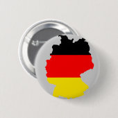 Deutschland-Flaggenkarte Button (Vorne & Hinten)